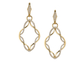 18kt yellow gold Eternity earring with .51 cts diamonds. Available in white, yellow, or rose gold.
